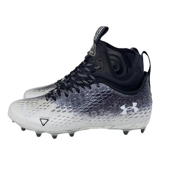 Under Armour Spotlight Lux MC 2.0 Football‎ Cleats Mens 10 Black 3025082-001 New main image 8